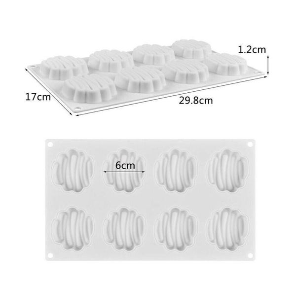 baking & pastry tools 8 cavity 3d silicone cake mold biscuits ice-cream moulds bakeware dessert cooking decorating mousse diy u4a6
baking & pastry tools 8 cavity 3d silicone cake mold biscuits ice-cream moulds bakeware dessert cooking decorating mousse diy u4a6