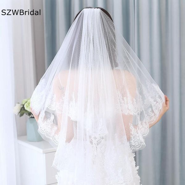 bridal veils arrival two layers white ivory wedding veil bruiloft accessoires veu de noiva wesele, Black
bridal veils arrival two layers white ivory wedding veil bruiloft accessoires veu de noiva wesele, Black