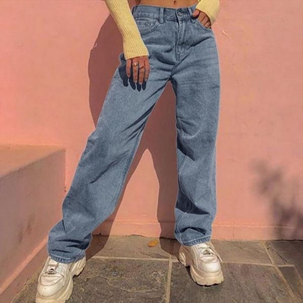 pants straight leg women jean high waist loose autumn casual oversize mom fashion trousers streetwear, Blue
pants straight leg women jean high waist loose autumn casual oversize mom fashion trousers streetwear, Blue