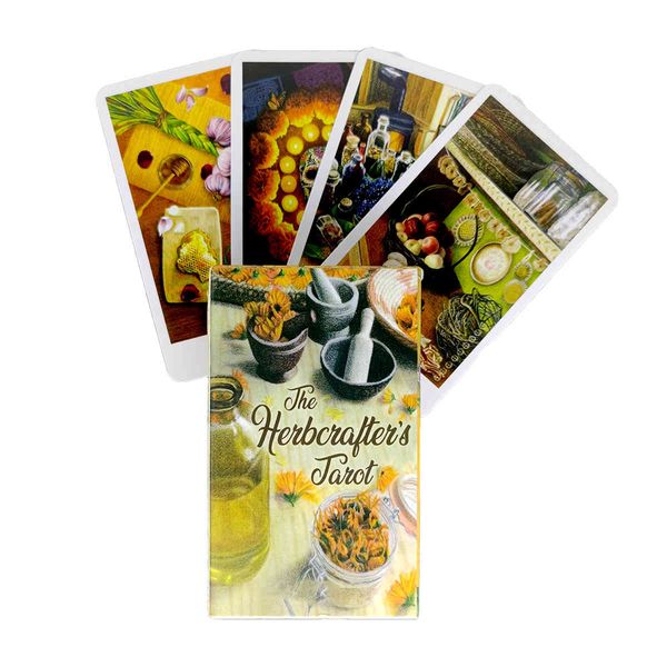 the herbcrafter's tarot cards mystical guidance divination entertainment partys board game supports wholesale 78 sheets/box
the herbcrafter's tarot cards mystical guidance divination entertainment partys board game supports wholesale 78 sheets/box
