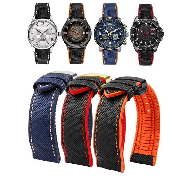 watch bands nylon+ silicone for helmsman/commander series waterproof canvas rubber watchband outdoor sports strap 19 20 21 22mm, Black;brown
watch bands nylon+ silicone for helmsman/commander series waterproof canvas rubber watchband outdoor sports strap 19 20 21 22mm, Black;brown