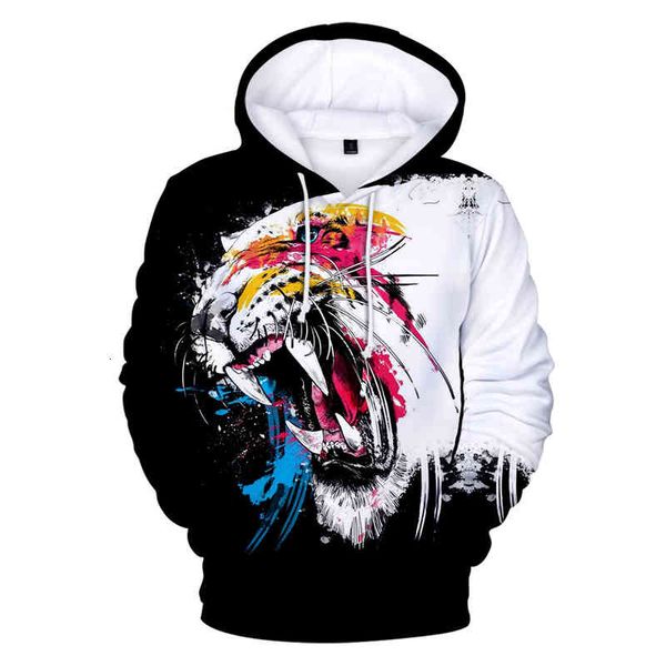 women's hoodies & sweatshirts 3d wild animal impression hoodies casual tiger confidence and cool beauty high-quality rgqv, Black
women's hoodies & sweatshirts 3d wild animal impression hoodies casual tiger confidence and cool beauty high-quality rgqv, Black
