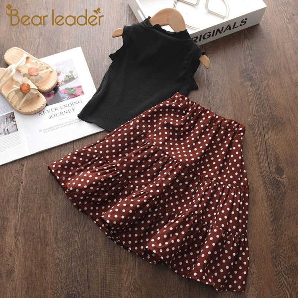 bear leader girls fashion clothing sets summer baby vest and polka dot skirt outfits 2pcs kids sweet princess clothes 3-7y 210708, White
bear leader girls fashion clothing sets summer baby vest and polka dot skirt outfits 2pcs kids sweet princess clothes 3-7y 210708, White