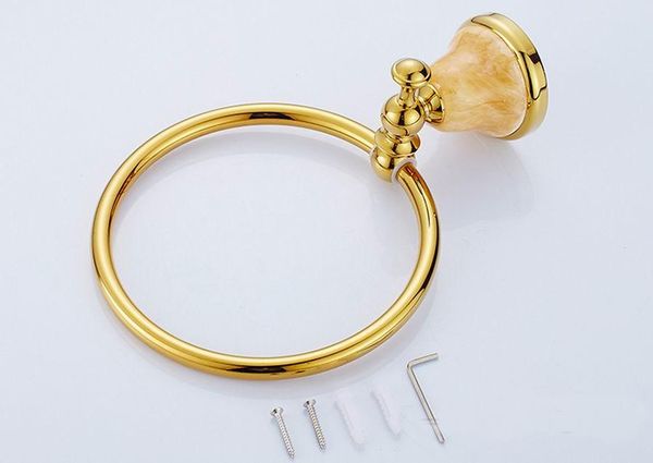 luxury crystal jade brass gold towel ring,towel holder, bar bathroom accessories home decoration unique design est rings
luxury crystal jade brass gold towel ring,towel holder, bar bathroom accessories home decoration unique design est rings