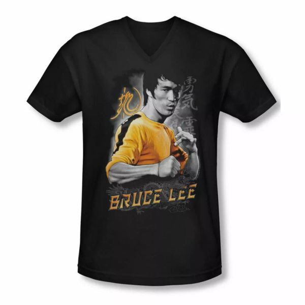 bruce lee yellow dragon v neck t-shirt sizes- s-2x new, White;black 
bruce lee yellow dragon v neck t-shirt sizes- s-2x new, White;black