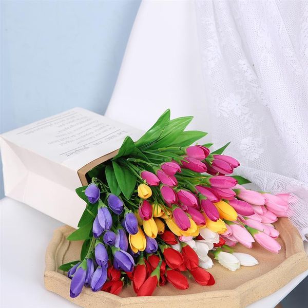 decorative flowers & wreaths artificial tulip flower real touch bouquet wedding decoration home garden decor party
decorative flowers & wreaths artificial tulip flower real touch bouquet wedding decoration home garden decor party