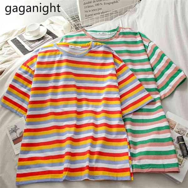 female t-shirt cotton o-neck short sleeve t-shirts for women striped spring summer tshirt fashion loose tee 210601, White
female t-shirt cotton o-neck short sleeve t-shirts for women striped spring summer tshirt fashion loose tee 210601, White