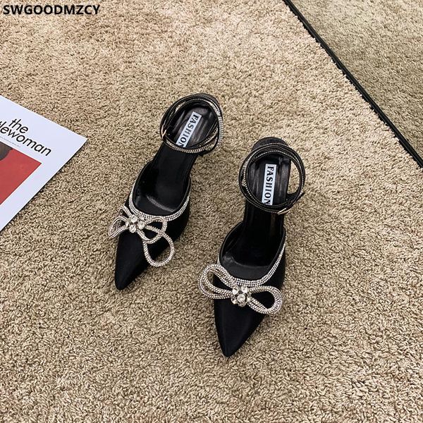 sandals ladies shoes and butterfly knot women summer 2021 pumps high heels crystal zapatillas, Black
sandals ladies shoes and butterfly knot women summer 2021 pumps high heels crystal zapatillas, Black