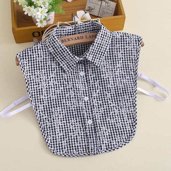 bow ties cotton laple women girls plaid detachable collars choker necklace shirt fake collar for mens formal casual false vestido, Black;gray
bow ties cotton laple women girls plaid detachable collars choker necklace shirt fake collar for mens formal casual false vestido, Black;gray