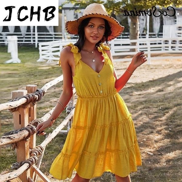 casual dresses dress summer women 2021 bow tie sling loose thin beach party female v neck sleeveless ruffle mini boho vestidos, Black;gray
casual dresses dress summer women 2021 bow tie sling loose thin beach party female v neck sleeveless ruffle mini boho vestidos, Black;gray