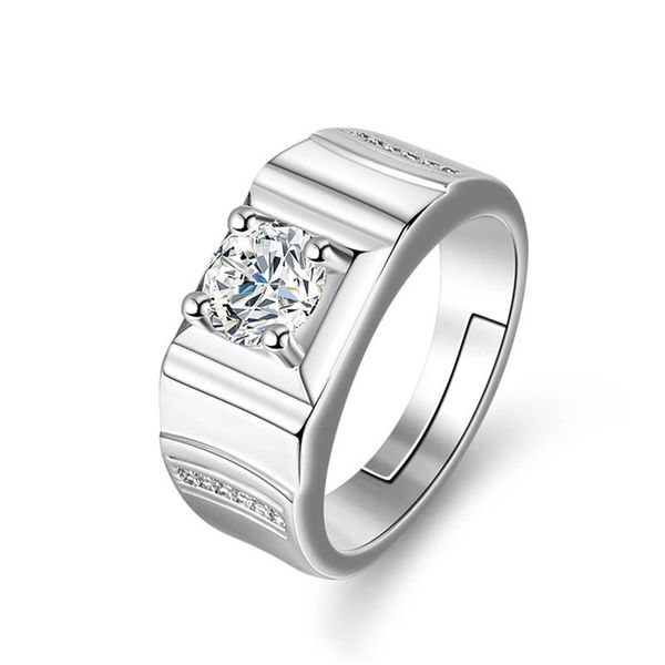 cluster rings fashion silver men's ring round cubic zircon classic wedding dazzling jewelry birthday gift, Golden;silver
cluster rings fashion silver men's ring round cubic zircon classic wedding dazzling jewelry birthday gift, Golden;silver