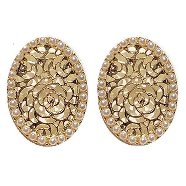 earrings korean temperament net red same live broadcast french hepburn pearl female, Golden
earrings korean temperament net red same live broadcast french hepburn pearl female, Golden