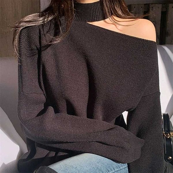 alien kitty halter bare shoulders knitted office ladies winter autumn loose irregular casual elegant high street sweaters 211216, White;black
alien kitty halter bare shoulders knitted office ladies winter autumn loose irregular casual elegant high street sweaters 211216, White;black