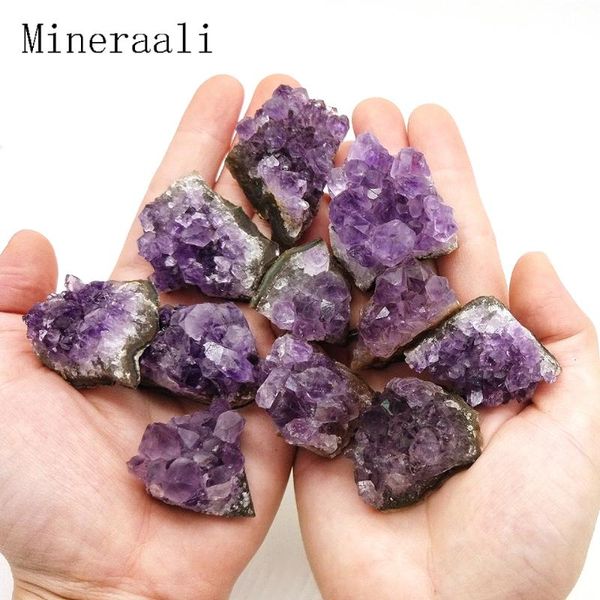 decorative objects & figurines 1pc natural amethyst quartz cluster crystal healing reiki gravel stones specimen for home decoration craf
decorative objects & figurines 1pc natural amethyst quartz cluster crystal healing reiki gravel stones specimen for home decoration craf