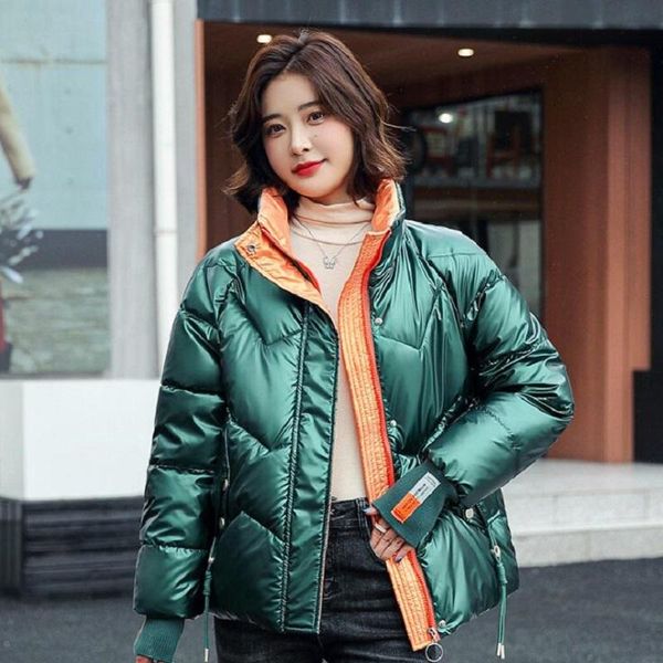 women's down & parkas winter jacket women 2021 fashion think jackets female short cotton lightweight warm ladies coats xs-2xl, Black
women's down & parkas winter jacket women 2021 fashion think jackets female short cotton lightweight warm ladies coats xs-2xl, Black