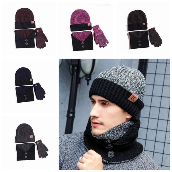 autumn and winter outdoor warm beanies hat skiing sport windproof cap knited hat scarf touch screen gloves three-piece suit gift, Blue;gray
autumn and winter outdoor warm beanies hat skiing sport windproof cap knited hat scarf touch screen gloves three-piece suit gift, Blue;gray