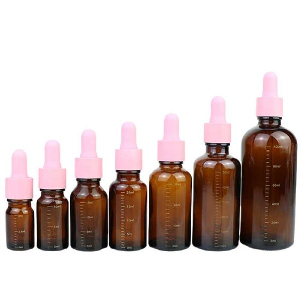 storage bottles & jars 5ml 10ml 15ml 20ml 30ml 100ml empty brown scale glass dropper essential oil vials pink lid cosmetic packaging bottle
storage bottles & jars 5ml 10ml 15ml 20ml 30ml 100ml empty brown scale glass dropper essential oil vials pink lid cosmetic packaging bottle