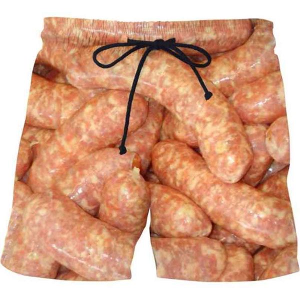 sausage party food full printed mens shorts streetwear elastic waist summer beach harajuku casual have belt 210629, White;black
sausage party food full printed mens shorts streetwear elastic waist summer beach harajuku casual have belt 210629, White;black