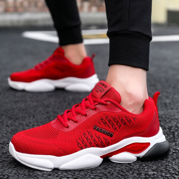 mens red casual shoes for running comfort outdoor fashion sneakers men lace up flats breathable black shoes hard-wearing
mens red casual shoes for running comfort outdoor fashion sneakers men lace up flats breathable black shoes hard-wearing