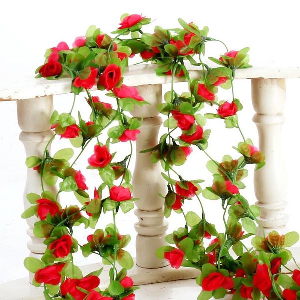 decorative flowers & wreaths 1pcs artificial roses ivy fake diy vine garland rattan leaf home store wedding hanging wall green plants
decorative flowers & wreaths 1pcs artificial roses ivy fake diy vine garland rattan leaf home store wedding hanging wall green plants