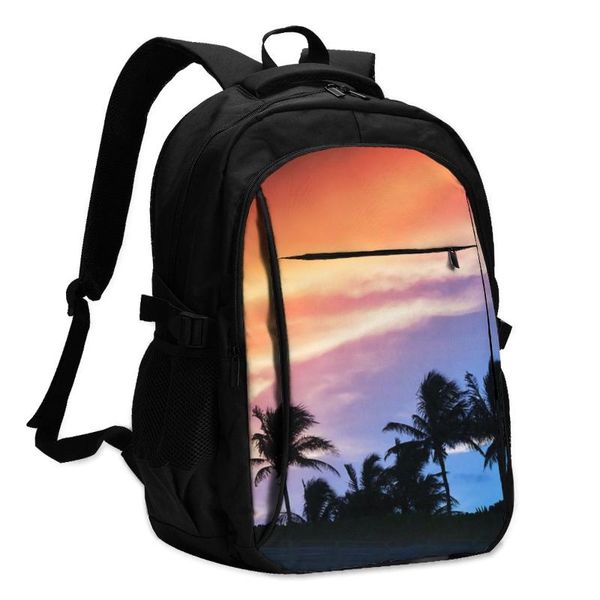 backpack juno backpacks male soft stylish charger usb back to school bags