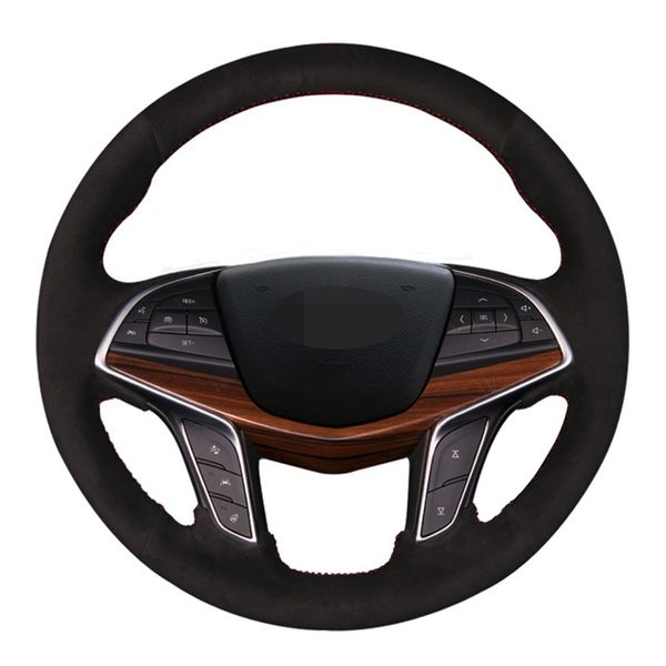 cadillac ct6 2015-2019 xt5 2015-2018 ct6 plug-in 2017 car steering wheel cover diy hand-stitched black leather
cadillac ct6 2015-2019 xt5 2015-2018 ct6 plug-in 2017 car steering wheel cover diy hand-stitched black leather