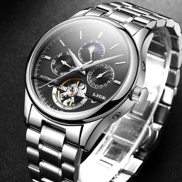 clocks gentlemen luxury mark luck automatic mechanical male business waterproof complete steel men relogio masculino + box, Slivery;brown
clocks gentlemen luxury mark luck automatic mechanical male business waterproof complete steel men relogio masculino + box, Slivery;brown