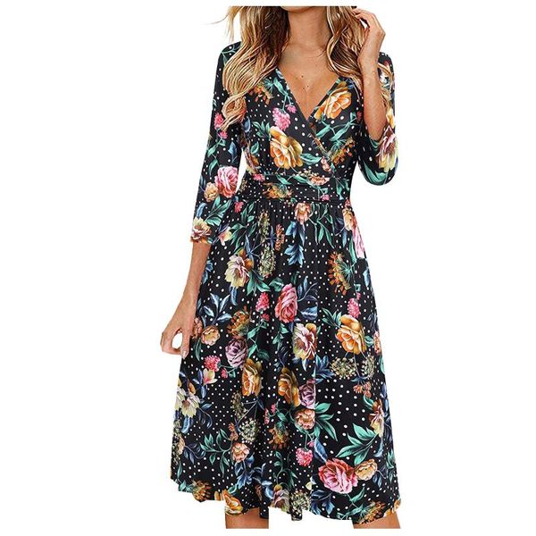 casual dresses women's floral long arrival spring summer boho v-neck sleeveless party beach floarl print maxi dress sundress, Black;gray
casual dresses women's floral long arrival spring summer boho v-neck sleeveless party beach floarl print maxi dress sundress, Black;gray