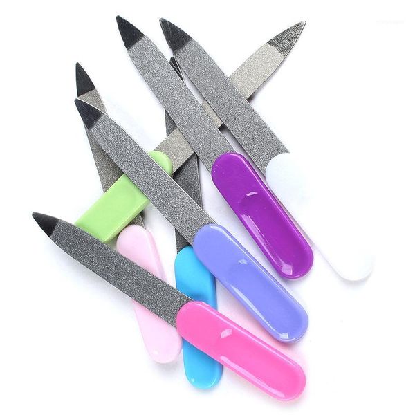 2pcs/lot double sided plastic handle stainless steel nail files pro manicure pedicure tool for art random color1
2pcs/lot double sided plastic handle stainless steel nail files pro manicure pedicure tool for art random color1