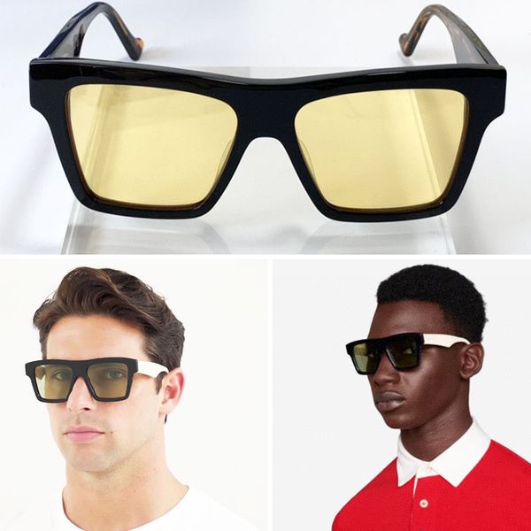 classic mens sunglasses retro full frame uv400 lens protective glasses 0962 womens designer fashion square sunglasses with box, White;black
classic mens sunglasses retro full frame uv400 lens protective glasses 0962 womens designer fashion square sunglasses with box, White;black