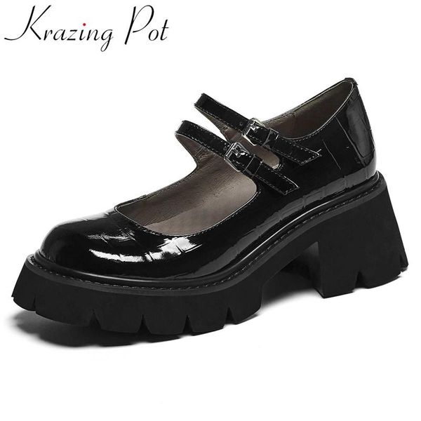dress shoes krazing pot 2021 summer recommend mary janes high street fashion round toe heels young lady daily wear maiden pumps l8f2, Black
dress shoes krazing pot 2021 summer recommend mary janes high street fashion round toe heels young lady daily wear maiden pumps l8f2, Black