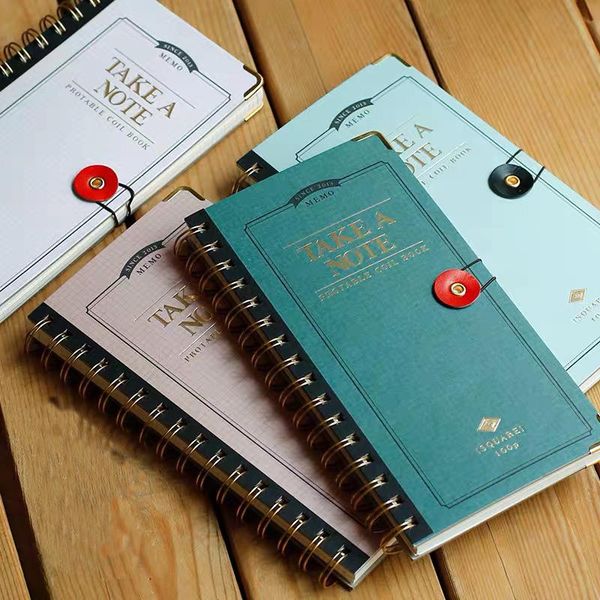 vintage retro bronzing coil book portable notebook tn handbook grid line pages spiral diary traveler loose circle office notepad notepads, Purple;pink
vintage retro bronzing coil book portable notebook tn handbook grid line pages spiral diary traveler loose circle office notepad notepads, Purple;pink