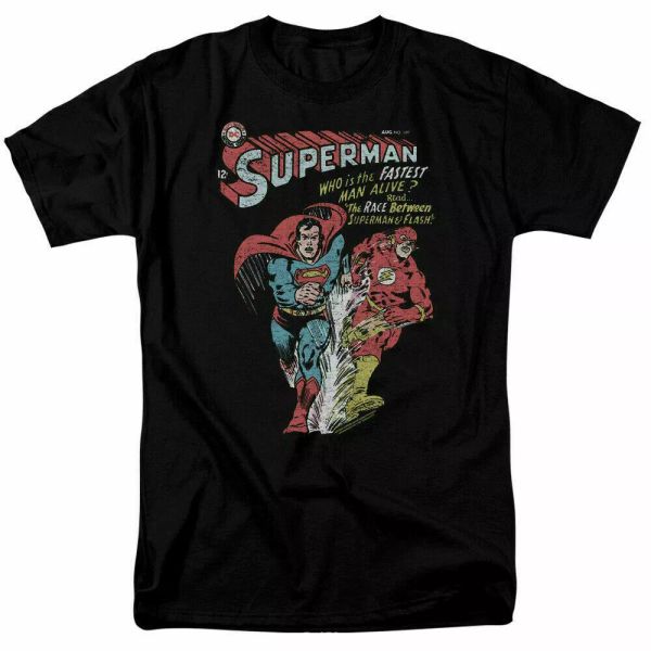 the flash and superman fastest t shirt licensed comic book tee black, White;black
the flash and superman fastest t shirt licensed comic book tee black, White;black