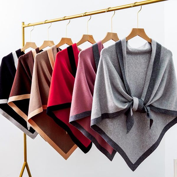 scarves autumn warm shawl scarf women poncho large triangle for ladies solid shoulders shawls and warps 2021 winter knit pashmina, Blue;gray
scarves autumn warm shawl scarf women poncho large triangle for ladies solid shoulders shawls and warps 2021 winter knit pashmina, Blue;gray