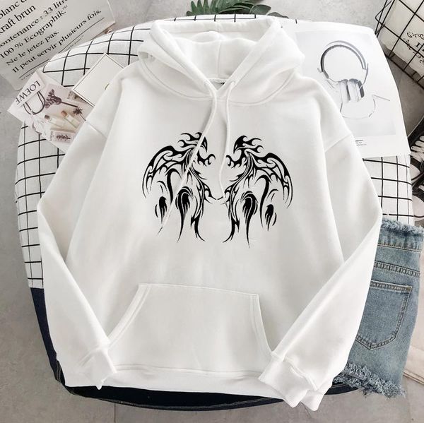 women's hoodies & sweatshirts street chic pattern punk simple hooded sweatshirt casual ulzzang korean harajuku preppy style loose mujer, Black
women's hoodies & sweatshirts street chic pattern punk simple hooded sweatshirt casual ulzzang korean harajuku preppy style loose mujer, Black