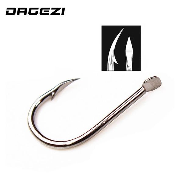 fishing hooks dagezi 100pcs/lot high carbon steel hook 6# -15# fishhooks durable pesca barbed tackle box
fishing hooks dagezi 100pcs/lot high carbon steel hook 6# -15# fishhooks durable pesca barbed tackle box
