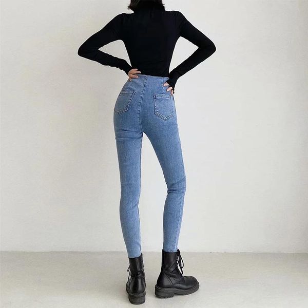 women's jeans woman high waist pants n pencil blue femme grande taille pantalones vaqueros mujer spodnie
women's jeans woman high waist pants n pencil blue femme grande taille pantalones vaqueros mujer spodnie