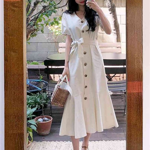 buttons plus size summer dress girls boho party female vintage lace up short sleeve white women es robe vestido 210423, Black;gray
buttons plus size summer dress girls boho party female vintage lace up short sleeve white women es robe vestido 210423, Black;gray