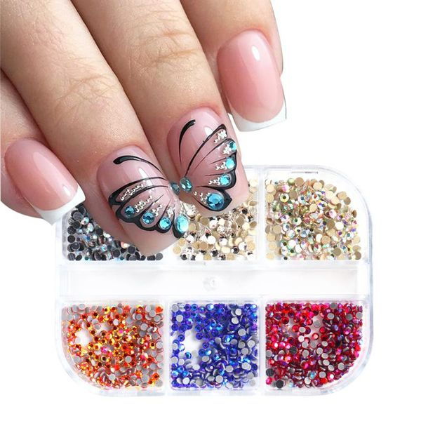 nail art decorations 1box 3d crystal rhinestones ab flat back shiny stones glitter mixed size gems diy charms accessories nf1926, Silver;gold
nail art decorations 1box 3d crystal rhinestones ab flat back shiny stones glitter mixed size gems diy charms accessories nf1926, Silver;gold