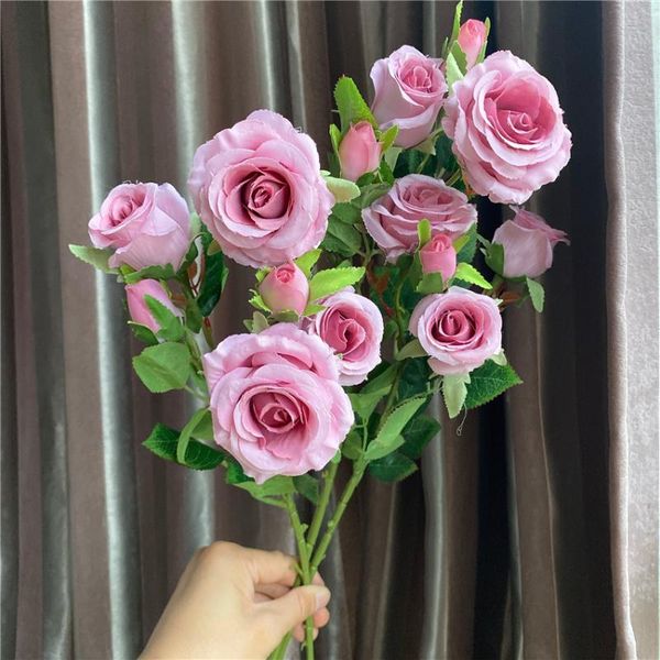 decorative flowers & wreaths beautiful diana rose branch with green fake leaves silk artificial for home table decor wedding party decoratio
decorative flowers & wreaths beautiful diana rose branch with green fake leaves silk artificial for home table decor wedding party decoratio