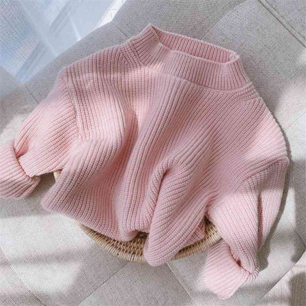 5 color kids baby boys girls sweaters autumn winter warm thick soft knitted solid color long sleeve sweater outwears 9m-6y 210413, Blue
5 color kids baby boys girls sweaters autumn winter warm thick soft knitted solid color long sleeve sweater outwears 9m-6y 210413, Blue