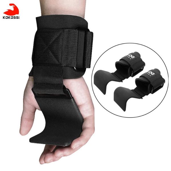 wrist support kokossi 1 pair weightlifting grips gym fitness grip hook fit training gloves sports dumbbell bodybuilding, Black;red 
wrist support kokossi 1 pair weightlifting grips gym fitness grip hook fit training gloves sports dumbbell bodybuilding, Black;red