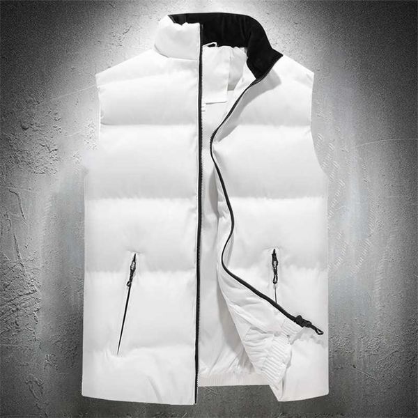 vest jacket men cotton padded coat white sleeveless jacket men stand collar waistcoat men clothing big size casual clothes 211111, Black;white
vest jacket men cotton padded coat white sleeveless jacket men stand collar waistcoat men clothing big size casual clothes 211111, Black;white