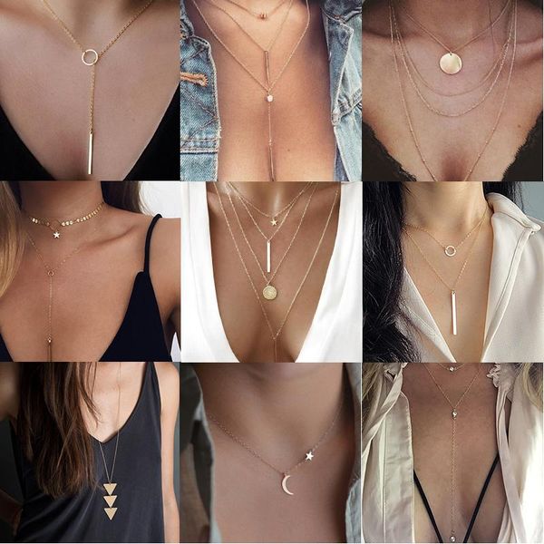 pendant necklaces crystal heart choker necklace for women moon sta on neck chocker jewelry gift, Silver
pendant necklaces crystal heart choker necklace for women moon sta on neck chocker jewelry gift, Silver