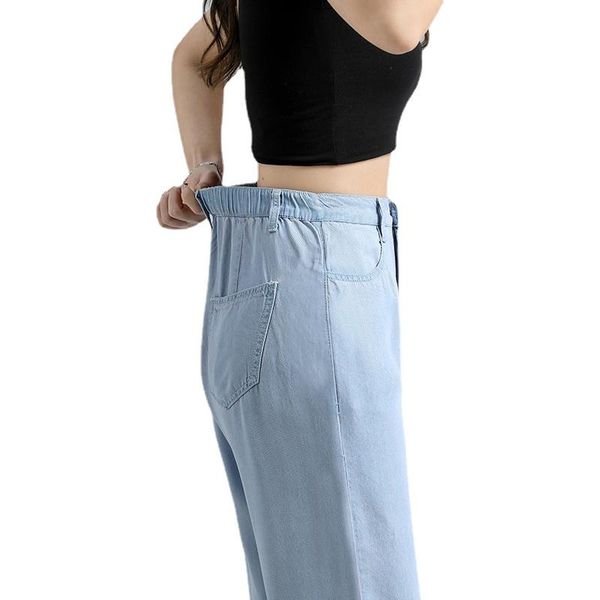 women's pants & capris sweatpants women summer wide leg high waist loose straight thin breathable soft stretched female jeans trousers, Black;white
women's pants & capris sweatpants women summer wide leg high waist loose straight thin breathable soft stretched female jeans trousers, Black;white