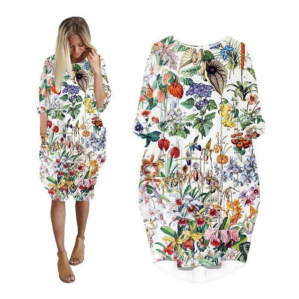 casual dresses woman midi dress shirt ladies floral vintage 3d print fashion pocket harajuku long sleeve women plus size clothes, Black;gray
casual dresses woman midi dress shirt ladies floral vintage 3d print fashion pocket harajuku long sleeve women plus size clothes, Black;gray