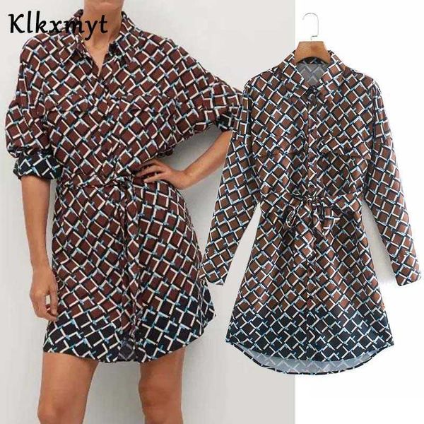 klkxmyt autumn za dress women england style vintage plaid print sashes party mini vestidos de fiesta noche 210527, Black;gray
klkxmyt autumn za dress women england style vintage plaid print sashes party mini vestidos de fiesta noche 210527, Black;gray