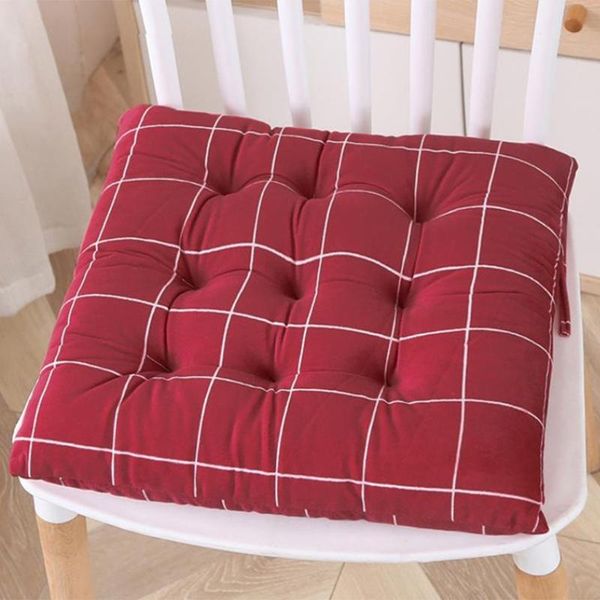 cushion/decorative pillow large plaid print square seat cushion with ties thicken chair pad floor m68e
cushion/decorative pillow large plaid print square seat cushion with ties thicken chair pad floor m68e