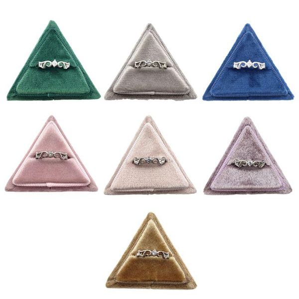 jewelry pouches, bags trangle velvet ring box double display holder with detachable lid for wedding ceremony(yellow) jy07 21, Pink;blue
jewelry pouches, bags trangle velvet ring box double display holder with detachable lid for wedding ceremony(yellow) jy07 21, Pink;blue