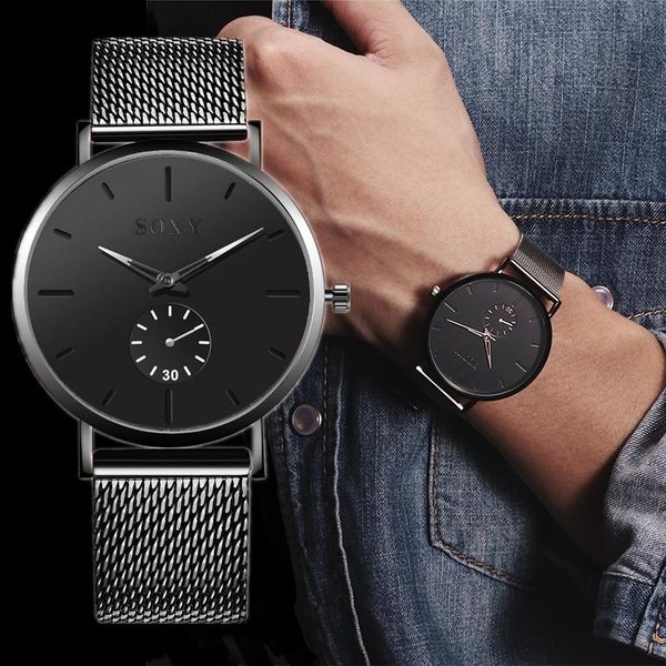 wristwatches quartz men wrist watch wristwatch 2021 relogio masculino soxy brand men's stainless steel analog male clock reloj hombre, Slivery;brown
wristwatches quartz men wrist watch wristwatch 2021 relogio masculino soxy brand men's stainless steel analog male clock reloj hombre, Slivery;brown